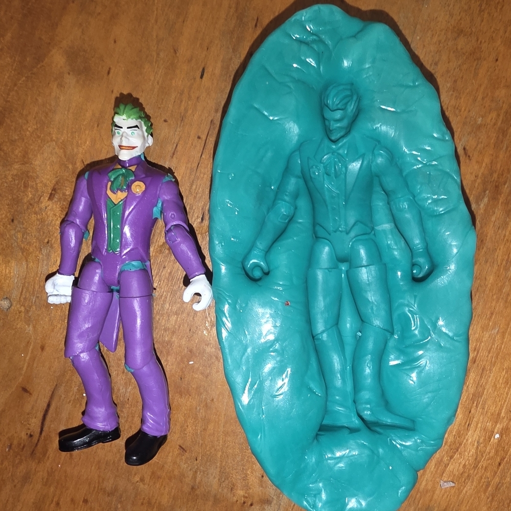 Joker (DC Comics Action Figure size) Resin / Polymer clay mold mould